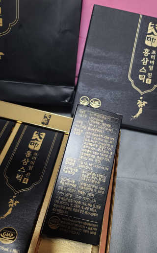 헬스업_천명진프리미엄홍삼스틱_10ml x 30포 — 5점을 준 리뷰어가 2020년 12월 올린 사용 사진