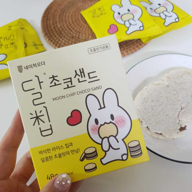 달칩 초코샌드 리뷰 사진