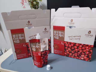 자연에온 몽모랑시 타트체리 착즙 100mL 10개입 2BOX — 5점을 준 리뷰어가 2020년 11월 올린 사용 사진