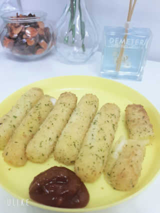 가치식탁 리얼치즈스틱, 리얼크림치즈볼 — 5점을 준 리뷰어가 2020년 9월 올린 사용 사진