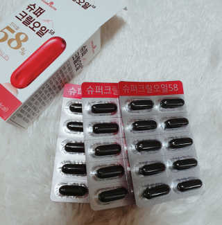 메이준뉴트리 슈퍼 크릴 오일58 1000mg x 30캡슐 — 5점을 준 리뷰어가 2020년 5월 올린 사용 사진