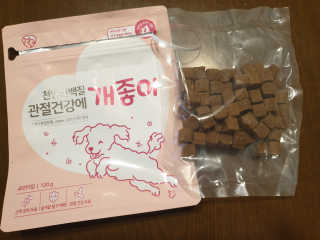 My Pet Care 천연단백질 관절건강에 개좋아 — 5점을 준 리뷰어가 2020년 11월 올린 사용 사진