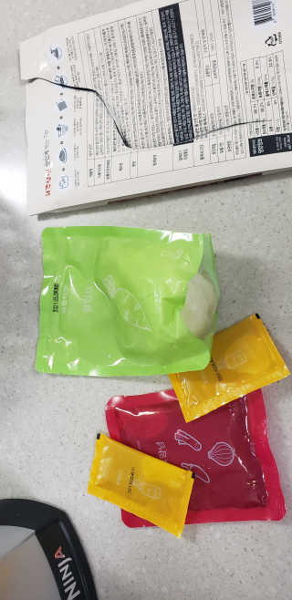 [해주냉면] 신천맛집 매운 비빔냉면 2인분 + 무절임 — 2점을 준 리뷰어가 2020년 5월 올린 사용 사진