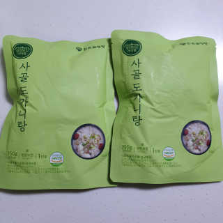 한촌몰 설렁탕집 가마솥 도가니탕 350g x 2팩 — 5점을 준 리뷰어가 2020년 8월 올린 사용 사진