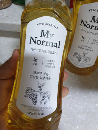 마이노멀 키토 알룰로스 2개 — 4점을 준 리뷰어가 2020년 6월 올린 사용 사진