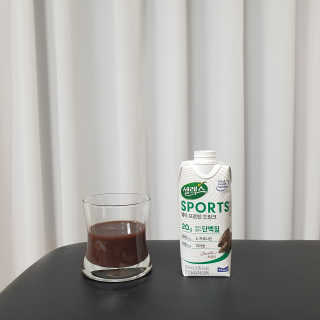 셀렉스스포츠 셀렉스 스포츠 드링크 초콜릿 _ 330ml x 12팩 — 5점을 준 리뷰어가 2020년 11월 올린 사용 사진
