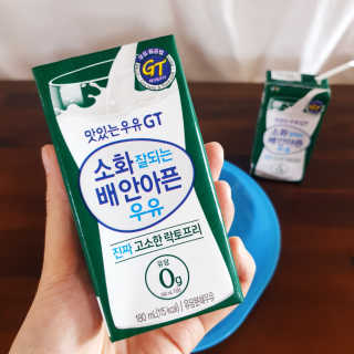 남양유업 맛있는우유GT 소화잘되는 배안아픈우유 3EA — 5점을 준 리뷰어가 2020년 10월 올린 사용 사진