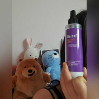 달리프 글램 헤어팩 인미스트 200ml — 5점을 준 리뷰어가 2020년 8월 올린 사용 사진