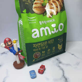 [풀무원 아미오] 자연담은식단 1kg 3종 — 5점을 준 리뷰어가 2020년 12월 올린 사용 사진