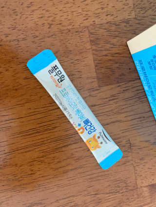 [풀무원베이비밀] 프로바이오락 베이비 뼈건강 유산균 — 5점을 준 리뷰어가 2020년 8월 올린 사용 사진