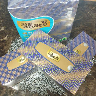잘풀리는집 부드러운 모이스처 보습 미용 티슈 230매 — 5점을 준 리뷰어가 2020년 9월 올린 사용 사진