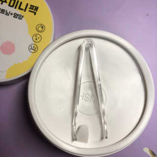 [코아코스] 폼폼비숑 볼따구 미니팩 50매 — 4점을 준 리뷰어가 2020년 5월 올린 사용 사진