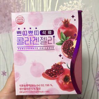 헬스업_쁘띠쁘띠석류콜라겐젤리_20g x 14포 — 5점을 준 리뷰어가 2020년 7월 올린 사용 사진