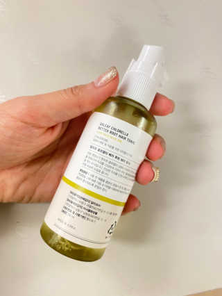 달리프 클로렐라 베러 루트 헤어토닉 100ml — 5점을 준 리뷰어가 2020년 10월 올린 사용 사진