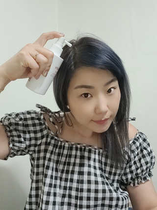 리더스코스메틱 리더스 헤어 라피 헤어 로스 컨트롤 토닉 — 5점을 준 리뷰어가 2020년 8월 올린 사용 사진