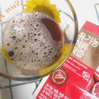 자연에온 유기농 석류 착즙 100mL 10개입 2BOX — 4점을 준 리뷰어가 2020년 11월 올린 사용 사진
