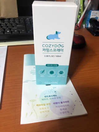 코지독 카밍스프레이 100ml — 5점을 준 리뷰어가 2020년 6월 올린 사용 사진