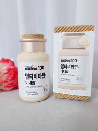 [메이준뉴트리] 멀티비타민and미네랄 1병, 1개월 분 — 4점을 준 리뷰어가 2020년 11월 올린 사용 사진
