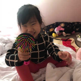아이캔디 레인보우 볼륨S  브러쉬 미디엄 블랙 — 5점을 준 리뷰어가 2020년 12월 올린 사용 사진