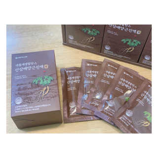 서울약사신협 약사신협_산삼배양근 진액_70ml x 30포 — 5점을 준 리뷰어가 2020년 9월 올린 사용 사진