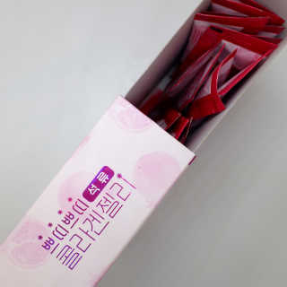 365더건강 에버뷰티 석류콜라겐 젤리 — 5점을 준 리뷰어가 2020년 9월 올린 사용 사진
