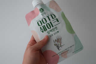 [꾸콤] 참참 OOTD쉐이크 담백한 일주일세트 50g x 5 — 5점을 준 리뷰어가 2020년 10월 올린 사용 사진