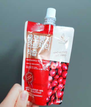 자연에온 몽모랑시 타트체리 착즙 100mL 10개입 2BOX — 5점을 준 리뷰어가 2020년 9월 올린 사용 사진