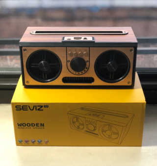 SEVIZ RETRO20W 레트로 블루투스 스피커 — 4.5점을 준 리뷰어가 2020년 10월 올린 사용 사진