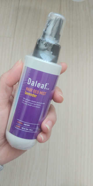 달리프 글램 헤어 데오미스트 100ml 라벤더 or 플라워 — 4점을 준 리뷰어가 2020년 4월 올린 사용 사진