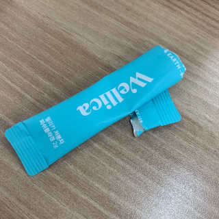 웰리카 저분자 피쉬 콜라겐 — 5점을 준 리뷰어가 2020년 11월 올린 사용 사진