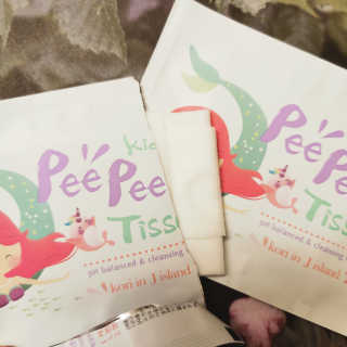 코리인제이아일랜드 키즈 피피티슈  Kids Pee Pee Tissue — 5점을 준 리뷰어가 2020년 10월 올린 사용 사진