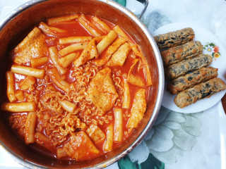 화곡미담 옛날 떡볶이 — 4점을 준 리뷰어가 2020년 4월 올린 사용 사진