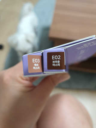 [블랙루즈] 하프하드 드로잉 마스터 아이브로우 3종 — 5점을 준 리뷰어가 2020년 11월 올린 사용 사진