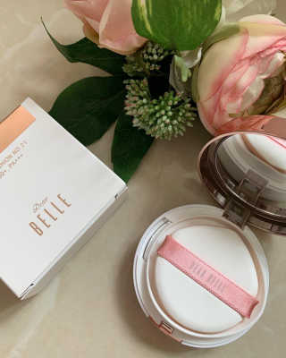 디어벨르 크림쿠션 DEAR BELLE CREAM COUSION — 5점을 준 리뷰어가 2020년 9월 올린 사용 사진
