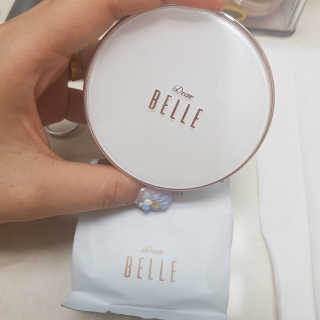 디어벨르 크림쿠션 DEAR BELLE CREAM COUSION — 4점을 준 리뷰어가 2020년 7월 올린 사용 사진
