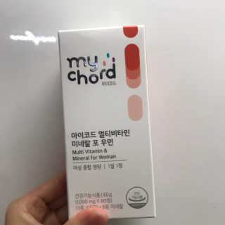 JW중외제약 마이코드 멀티비타민미네랄 포 우먼 — 5점을 준 리뷰어가 2020년 7월 올린 사용 사진