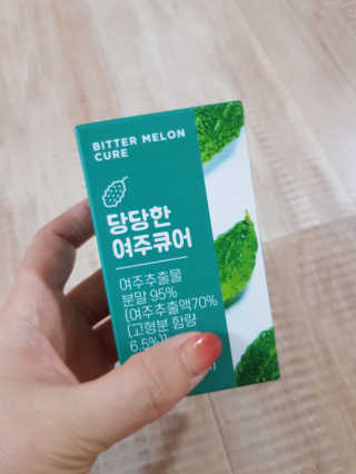조은약초 국산 당당한 여주큐어 550mg x 30정 x 1박스 — 4점을 준 리뷰어가 2020년 8월 올린 사용 사진