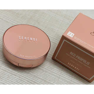 세렌디뷰티 레드 프로폴리스 하이 커버링 트리플 쿠션 — 2.5점을 준 리뷰어가 2020년 9월 올린 사용 사진