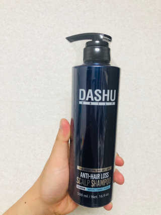 다슈코리아 다슈 데일리 단백질 한방 두피 골드 샴푸 500ml — 5점을 준 리뷰어가 2020년 7월 올린 사용 사진