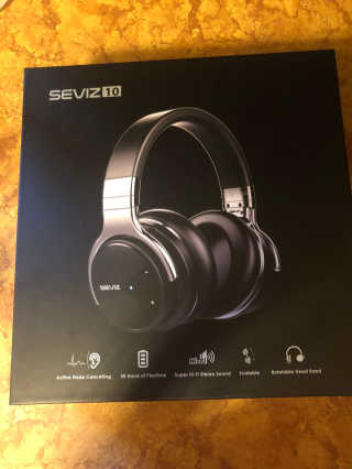 SEVIZ Bluetooth Headphones 10 3color — 5점을 준 리뷰어가 2020년 8월 올린 사용 사진