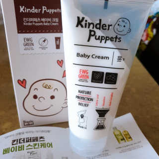 킨더퍼페츠 베이비크림 180ml — 5점을 준 리뷰어가 2020년 9월 올린 사용 사진