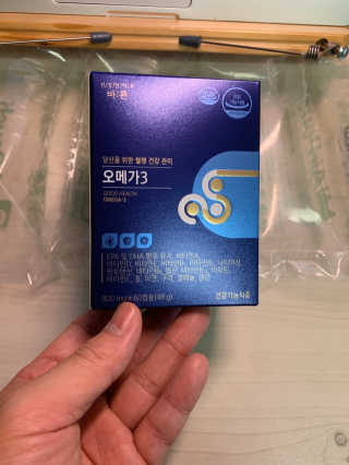 건강한약속 바른 바른 오메가3 — 5점을 준 리뷰어가 2020년 5월 올린 사용 사진