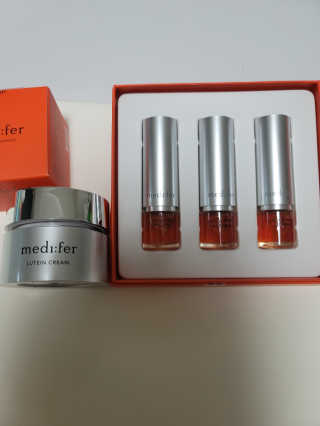 메디페르 [ 1+1 ] 루테인앰플세트 1개 + 루테인크림 50ml 1개 — 4점을 준 리뷰어가 2020년 11월 올린 사용 사진