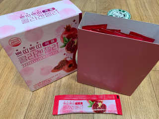 헬스업_쁘띠쁘띠석류콜라겐젤리_20g x 14포 — 5점을 준 리뷰어가 2020년 9월 올린 사용 사진