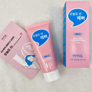 IO 아이오 오늘도 넌 예뻐 - 데일리딥 클렌징폼 — 5점을 준 리뷰어가 2020년 12월 올린 사용 사진