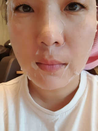 닥터랑 마이크로바이옴 스킨 밸런스 마스크 — 5점을 준 리뷰어가 2020년 11월 올린 사용 사진
