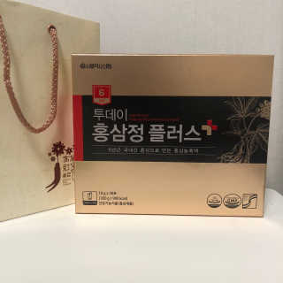 서울약사신협_투데이홍삼정플러스스틱_10g x 30포 — 5점을 준 리뷰어가 2020년 11월 올린 사용 사진
