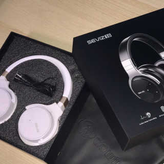 SEVIZ Bluetooth Headphones 10 3color — 5점을 준 리뷰어가 2020년 7월 올린 사용 사진