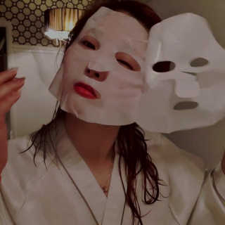 바이오믹 BIOMEEK SENSIMETIC SOOTHING MASK.S — 5점을 준 리뷰어가 2020년 7월 올린 사용 사진