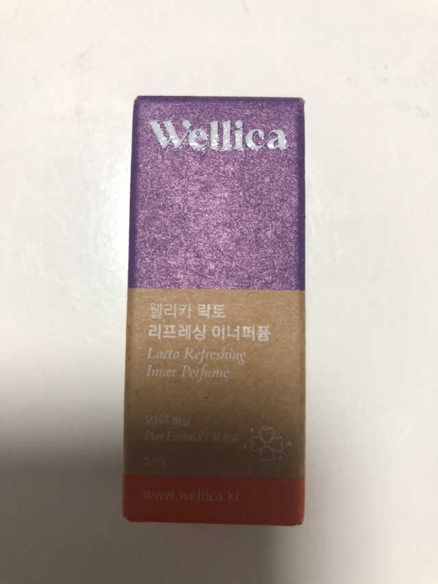 웰리카 락토 리프레싱 이너퍼퓸 리뷰 사진